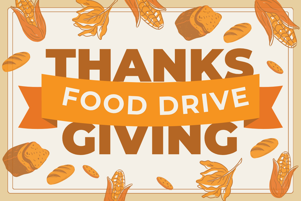 Thanksgiving Food Drive Banner